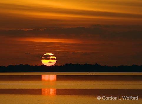 Powderhorn Lake Sunrise_27828.jpg - Photographed near Port Lavaca, Texas, USA.